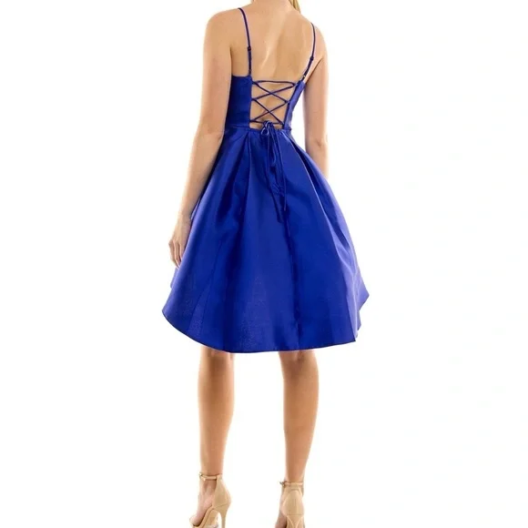 Pear culture Juniors High-low mini dress - Picture 2 of 8